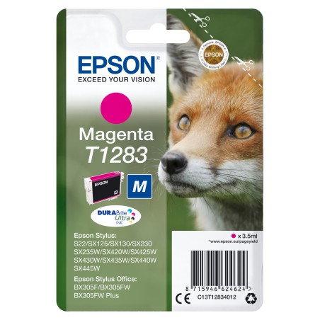 Epson Fox Inchiostro magenta singolo DURABrite Ultra Volpe T1283