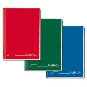 Blasetti Rubriche cartonate quaderno per scrivere A4 384 fogli Colori assortiti