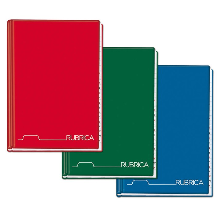Blasetti Rubriche cartonate quaderno per scrivere A4 384 fogli Colori assortiti
