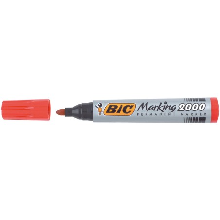 BIC 8209133 marcatore permanente Tipo di punta Rosso 1 pz