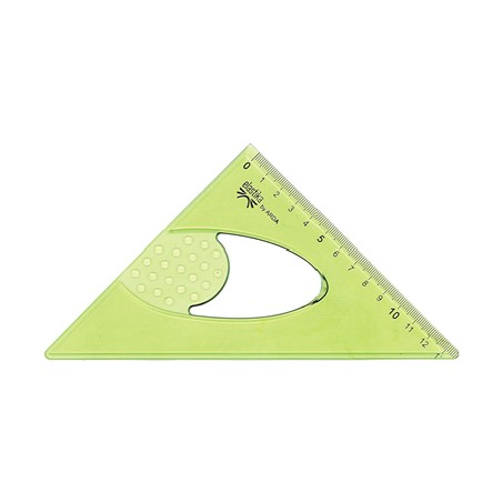 ARDA Elastika Triangolo 350 mm Plastica Verde 1 pz