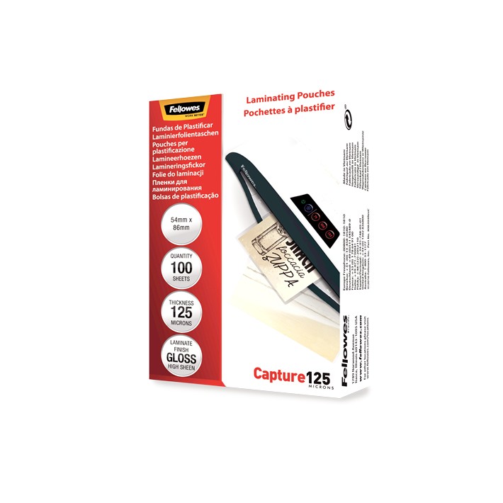 Fellowes 5306302 pellicola per plastificatrice 100 pz