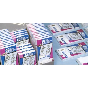 Blasetti CF40 BUSTE GIALLE 12X18CM busta Bianco 40 pz