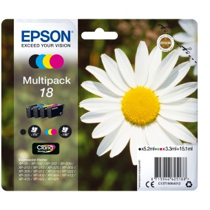 Epson Daisy Multipack 4 colori Claria Home Margherita 18