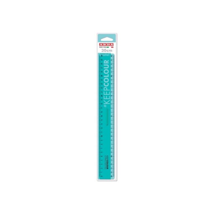 ARDA KCP30P righello Righello da scrivania 300 mm Plastica Verde 1 pz