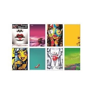 Blasetti 7066 quaderno per scrivere A4 20 fogli Colori assortiti