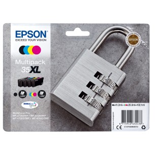 Epson Padlock Multipack 4 colori DURABrite Ultra Lucchetto 35XL