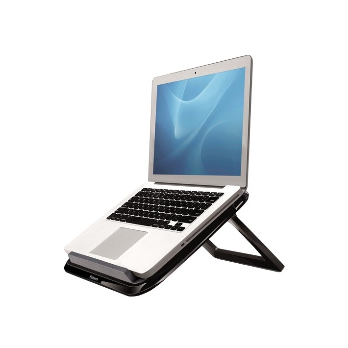 Fellowes 8212001 supporto per laptop Supporto per computer portatile Nero, Grigio 43,2 cm (17")