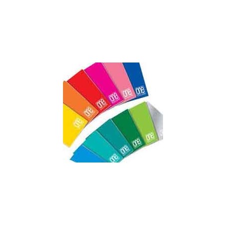 Blasetti One Color quaderno per scrivere A4 20 fogli Multicolore