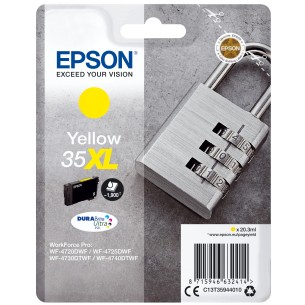 Epson Padlock Inchiostro giallo singolo DURABrite Ultra Lucchetto 35XL