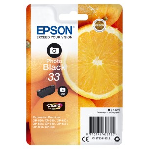 Epson Oranges Inchiostro nero fotografico singolo Claria Premium Arance 33