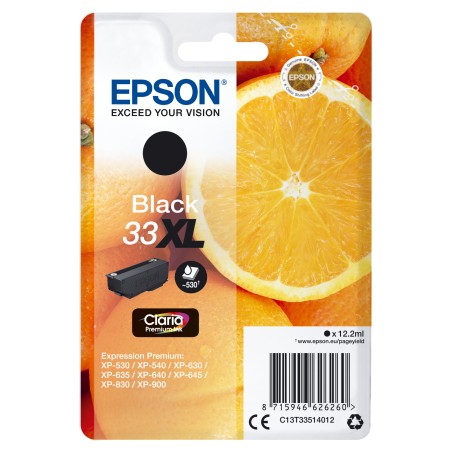 Epson Oranges Inchiostro nero singolo Claria Premium Arance 33XL