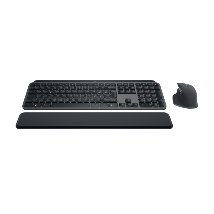 Logitech MX Keys S Combo tastiera Mouse incluso Ufficio Bluetooth QWERTY Italiano Grafite