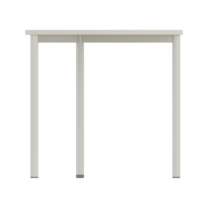 Tavolo su Ruote 1/6 di Cerchio - Altezza M4 - Dimensioni 95 x 65 x 64 cm