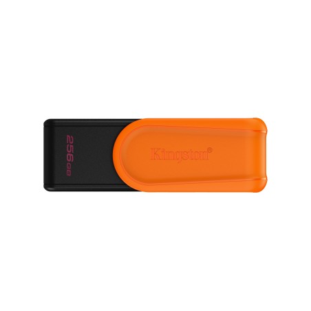 Kingston Technology DataTraveler 256GB Portable USB 3.2 Gen 1 Exodia S (Nero/Arancia)