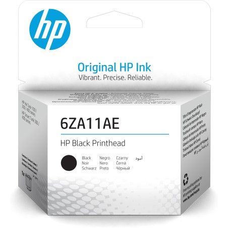 HP Testina di stampa originale 6ZA11AE, nero