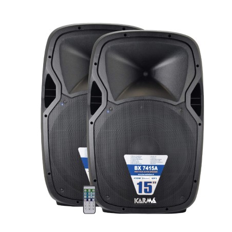 Kit di Casse All in One Karma 1000w con Treppiedi - Perfetto per Eventi all'Aperto