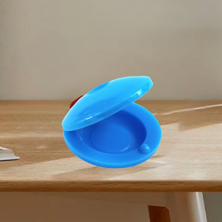 Coppia di Nacchere in Acrilico ø 6 cm - Giocattolo Educativo