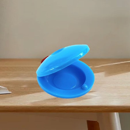 Coppia di Nacchere in Acrilico ø 6 cm - Giocattolo Educativo