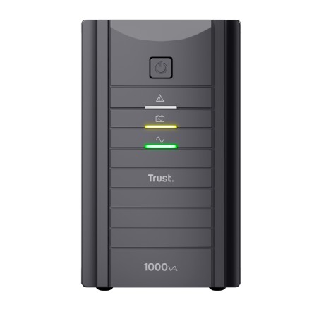 Ups - Trust Oxxtron - Batteria da 1000 VA - 2 Prese - Nero