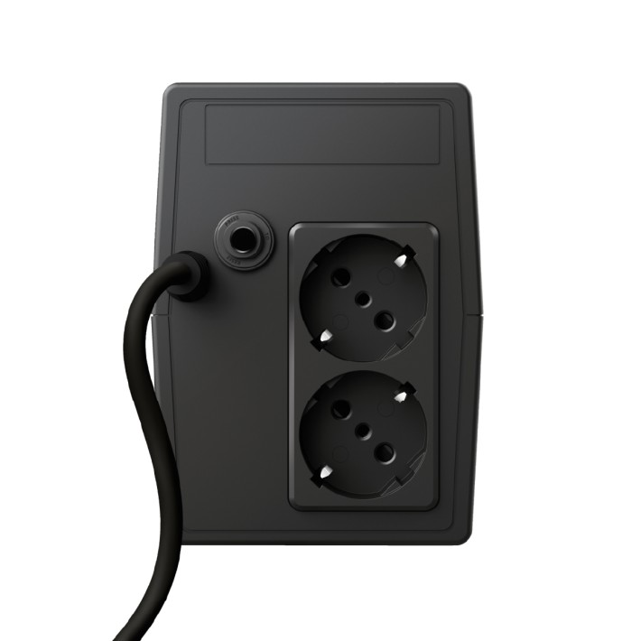 Ups - Trust Paxxon - Batteria da 800 VA - 2 Prese - Nero