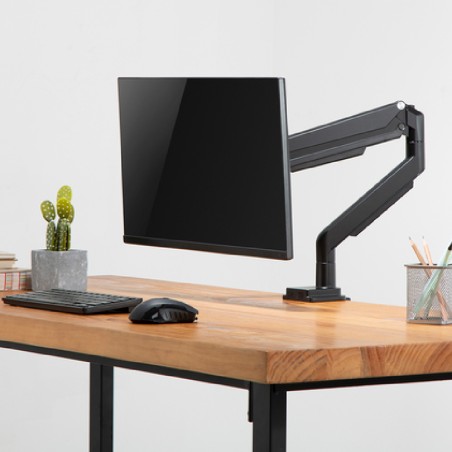 Supporto per Monitor - da Scrivania - con Molla a Gas - da 15" a 32" - fino a 9 kg