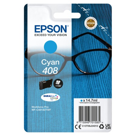 Epson Inchiostro ciano singolo DURABrite Ultra Occhiali 408