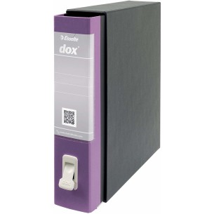 Esselte Dox 2 Registratore a leva F.to Protocollo - Dorso 8 cm
