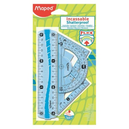 Maped Flex set di righelli 4 pezzo(i) Plastica
