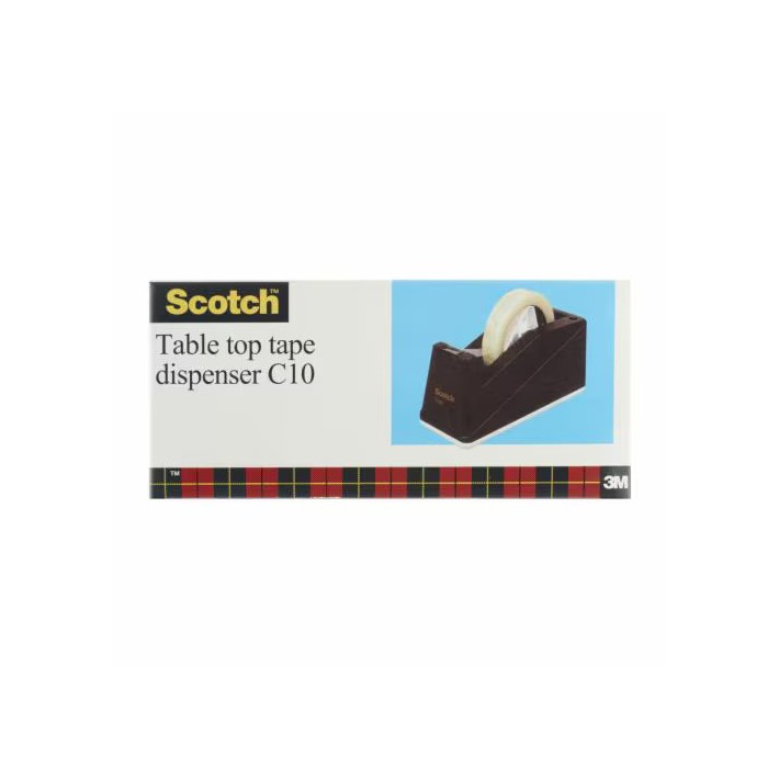 Scotch 7000080564 dispenser nastro adesivo Metallo, Plastica Nero