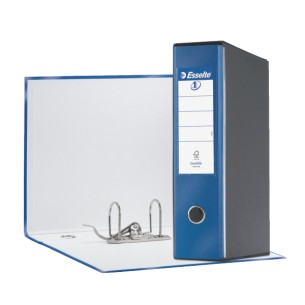 Esselte Registratori in plastica con custodia EUROFILE - F.to Protocollo - Dorso 8 cm