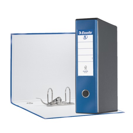 Esselte Registratori in plastica con custodia EUROFILE - F.to Protocollo - Dorso 8 cm