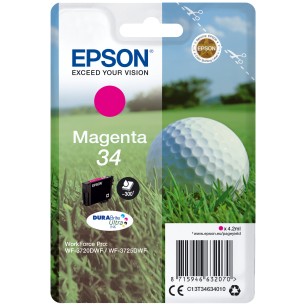 Epson Golf ball Inchiostro magenta singolo DURABrite Ultra Pallina da golf 34