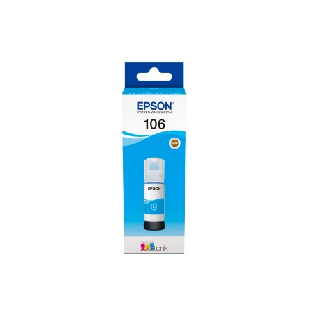 Epson Flacone di inchiostro Ciano 106 EcoTank