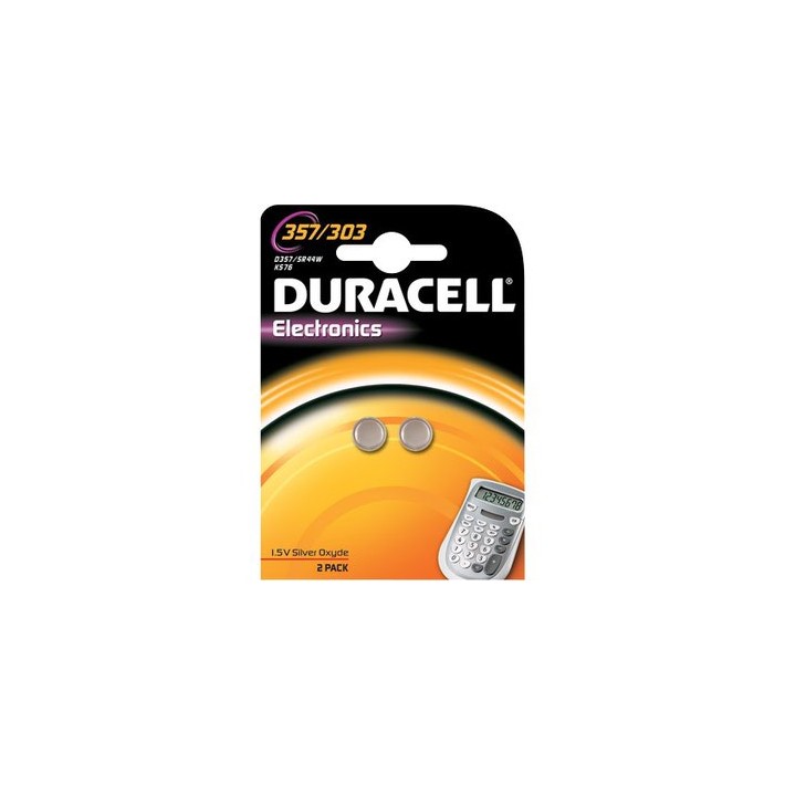 Duracell 303/357 Batteria monouso SR44 Ossido d'argento (S)