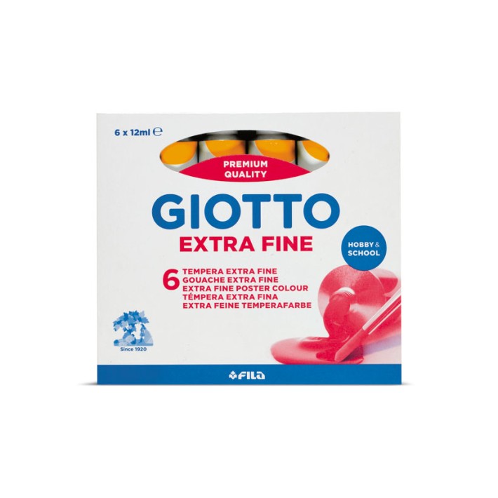 Giotto 352004 colore a tempera 12 ml Tubo Giallo
