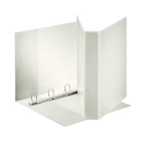 Esselte Raccoglitore Display in PP personalizzabile (3 tasche) ad anelli 4- 40 - D - f.to maxi - Dorso 65 mm