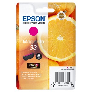 Epson Oranges Inchiostro magenta singolo Claria Premium Arance 33