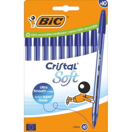 BIC 516357 penna a sfera Blu 10 pz