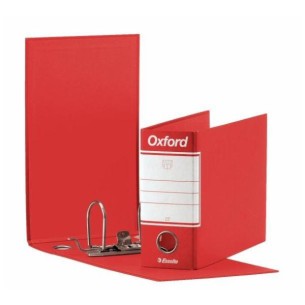 Esselte Registratori in cartone con custodia OXFORD con meccanismo N.1 - F.to Memorandum - Dorso 8