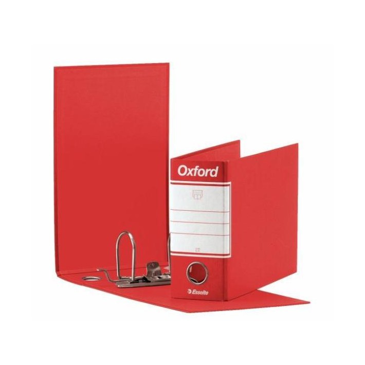 Esselte Registratori in cartone con custodia OXFORD con meccanismo N.1 - F.to Memorandum - Dorso 8