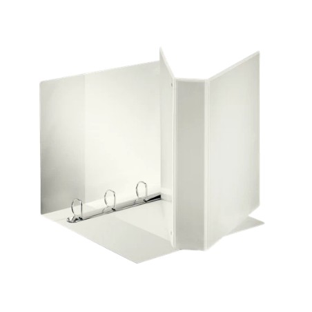 Esselte Raccoglitore Display in PP personalizzabile (3 tasche) ad anelli 4- 50 - D - f.to maxi - Dorso 79 mm