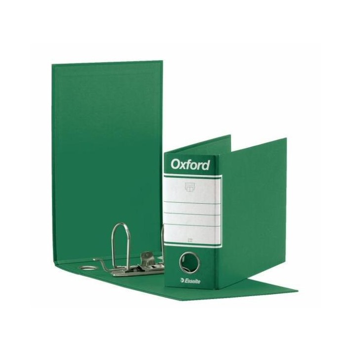 Esselte Registratori in cartone con custodia OXFORD con meccanismo N.1 - F.to Memorandum - Dorso 8