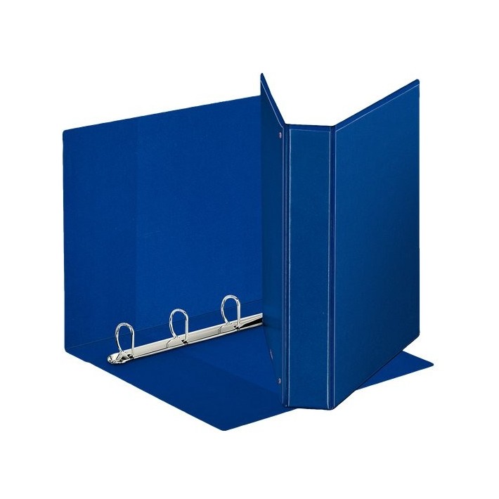 Esselte Raccoglitore Display in PP personalizzabile (3 tasche) ad anelli 4- 50 - D - f.to maxi - Dorso 79 mm