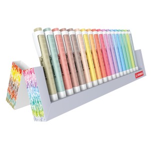 STABILO swing cool evidenziatore 18 pz Punta smussata Multicolore