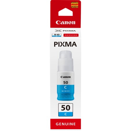 Canon GI-50 C, Resa elevata, Flacone d'inchiostro, Ciano