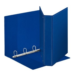 Esselte Raccoglitore Display in PP personalizzabile (3 tasche) ad anelli 4- 30 - D - f.to maxi - Dorso 50 mm