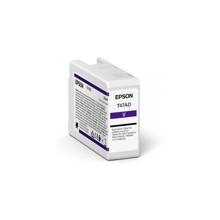 Epson Singlepack Violet T47AD UltraChrome Pro 10 ink 50ml