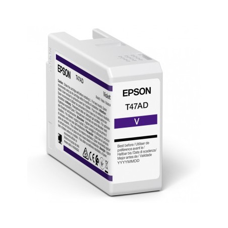 Epson Singlepack Violet T47AD UltraChrome Pro 10 ink 50ml