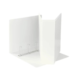 Esselte Raccoglitore Display in PP personalizzabile (2 tasche) ad anelli 4- 65 - Q - f.to maxi - Dorso 88 mm